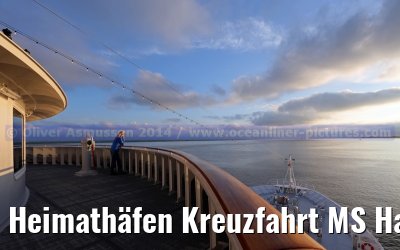 Heimathäfen Kreuzfahrt MS Hamburg nach Emden, Sylt und Helgoland vom 23.-27. Mai 2014