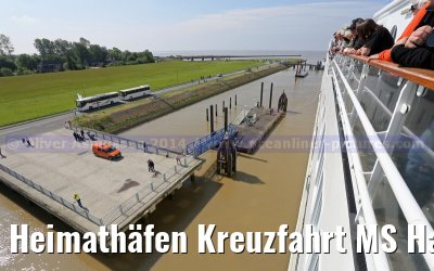 Heimathäfen Kreuzfahrt MS Hamburg nach Emden, Sylt und Helgoland vom 23.-27. Mai 2014