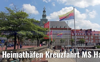 Heimathäfen Kreuzfahrt MS Hamburg nach Emden, Sylt und Helgoland vom 23.-27. Mai 2014