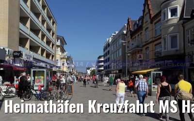 Heimathäfen Kreuzfahrt MS Hamburg nach Emden, Sylt und Helgoland vom 23.-27. Mai 2014