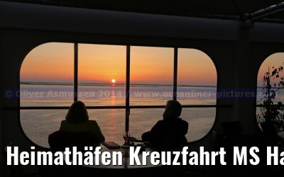 Heimathäfen Kreuzfahrt MS Hamburg nach Emden, Sylt und Helgoland vom 23.-27. Mai 2014