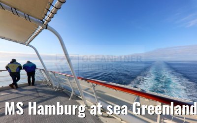 MS Hamburg at sea Greenlandsea 28.07.2024