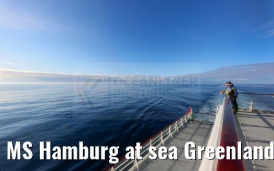 MS Hamburg at sea Greenlandsea 28.07.2024