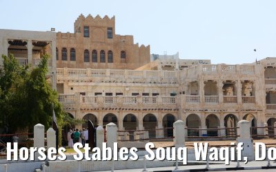 Horses Stables Souq Waqif, Doha 10.03.2024