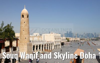 Souq Waqif and Skyline Doha 10.03.2024