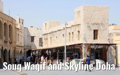 Souq Waqif and Skyline Doha 10.03.2024