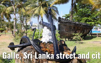 Galle, Sri Lanka street and city impressions 27.02.2024