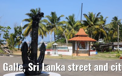 Galle, Sri Lanka street and city impressions 27.02.2024