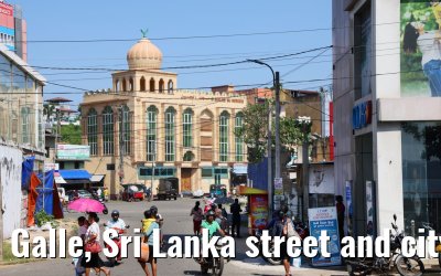 Galle, Sri Lanka street and city impressions 27.02.2024