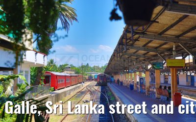 Galle, Sri Lanka street and city impressions 27.02.2024
