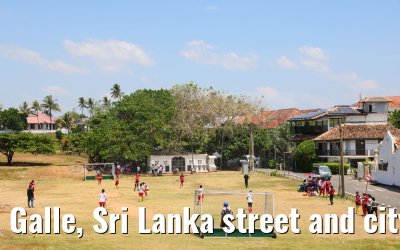 Galle, Sri Lanka street and city impressions 27.02.2024