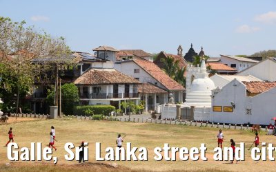 Galle, Sri Lanka street and city impressions 27.02.2024