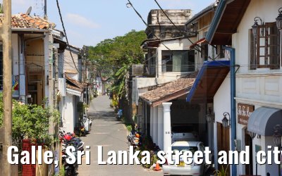 Galle, Sri Lanka street and city impressions 27.02.2024