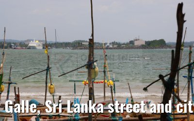 Galle, Sri Lanka street and city impressions 27.02.2024