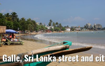 Galle, Sri Lanka street and city impressions 27.02.2024