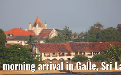 morning arrival in Galle, Sri Lanka 27.02.2024