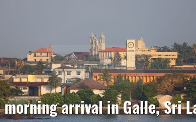 morning arrival in Galle, Sri Lanka 27.02.2024
