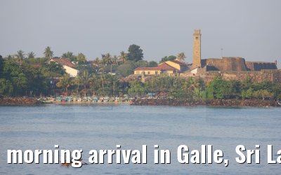 morning arrival in Galle, Sri Lanka 27.02.2024
