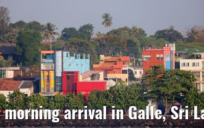 morning arrival in Galle, Sri Lanka 27.02.2024