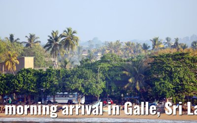 morning arrival in Galle, Sri Lanka 27.02.2024