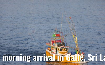 morning arrival in Galle, Sri Lanka 27.02.2024
