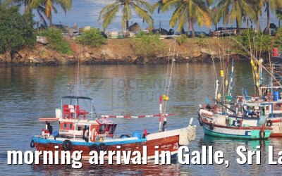 morning arrival in Galle, Sri Lanka 27.02.2024