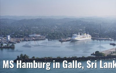 MS Hamburg in Galle, Sri Lanka 27.02.2024
