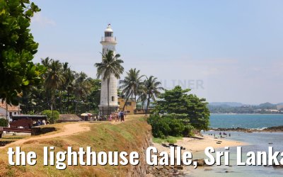the lighthouse Galle, Sri Lanka 27.02.2024