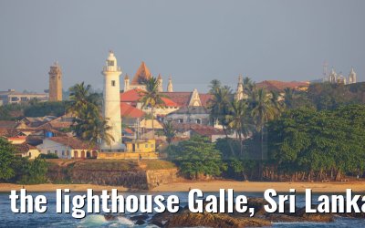 the lighthouse Galle, Sri Lanka 27.02.2024