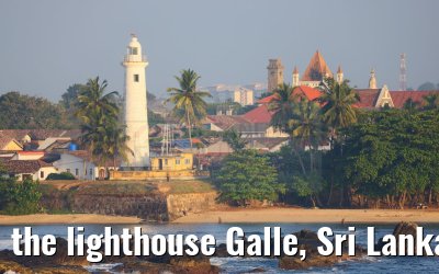 the lighthouse Galle, Sri Lanka 27.02.2024