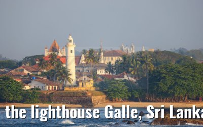 the lighthouse Galle, Sri Lanka 27.02.2024