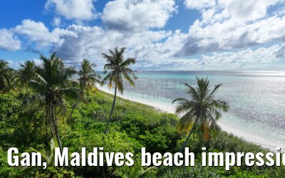 Gan, Maldives beach impressions
