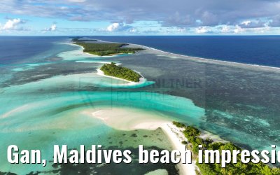 Gan, Maldives beach impressions