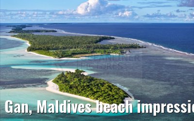 Gan, Maldives beach impressions