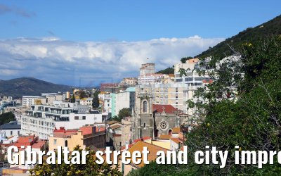 Gibraltar street and city impressions 01.03.2025