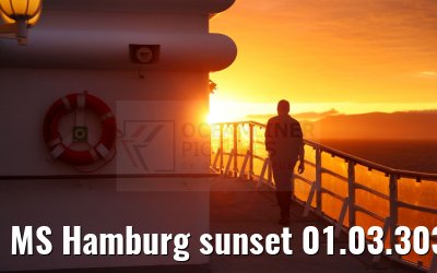 MS Hamburg sunset 01.03.3035