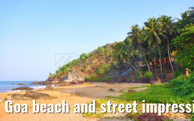 Goa beach and street impressions 03.03.2024