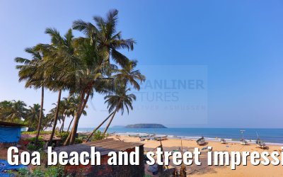 Goa beach and street impressions 03.03.2024