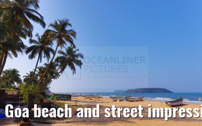 Goa beach and street impressions 03.03.2024