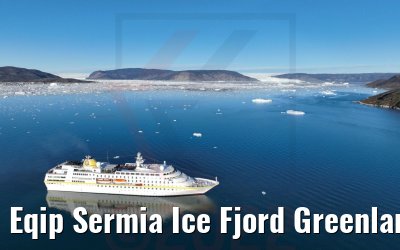 Eqip Sermia Ice Fjord Greenland MS Hamburg 28.08.2022