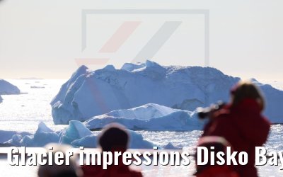 Glacier impressions Disko Bay Greenland MS Hamburg