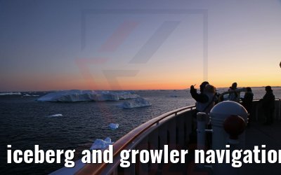 iceberg and growler navigation Ilulissat MS Hamburg