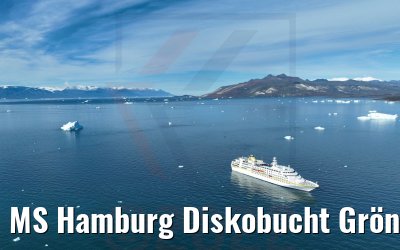 MS Hamburg Diskobucht Grönland 28.08.2022