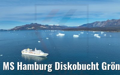 MS Hamburg Diskobucht Grönland 28.08.2022
