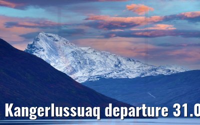 Kangerlussuaq departure 31.08.2022