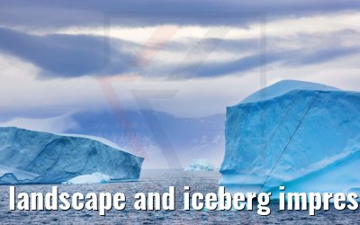 landscape and iceberg impressions near Saqqaq