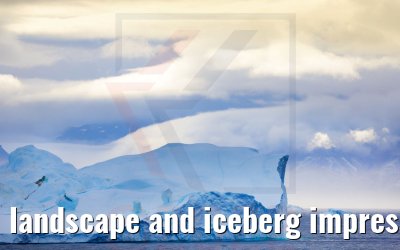 landscape and iceberg impressions near Saqqaq