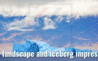 landscape and iceberg impressions near Saqqaq