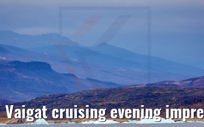 Vaigat cruising evening impressions