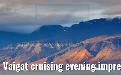 Vaigat cruising evening impressions